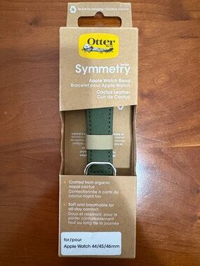 OtterBox Symmetry Series Cactus Leather Apple Watch Band - Olive Green